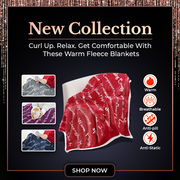 EHC Luxuriously Soft Warm Sherpa Printed Single Blanket